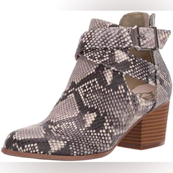 Fergalicious Snakeskin Ankle Boots - Picture 10 of 10